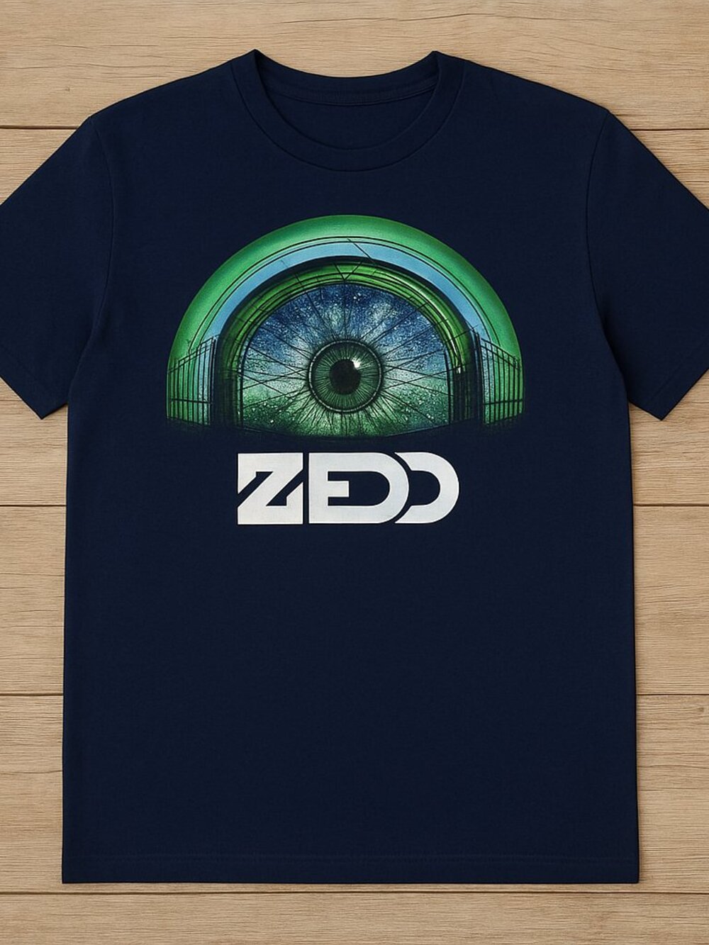 Zedd Graphic T-Shirt – EDM DJ Music Festival Tee – Navy Blue Unisex Shirt